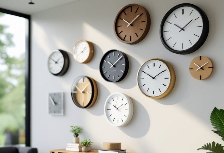Wall Clock Design Ideas for Modern and Functional Spaces.