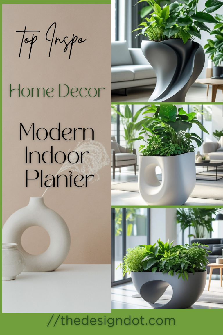 Modern Indoor Planter