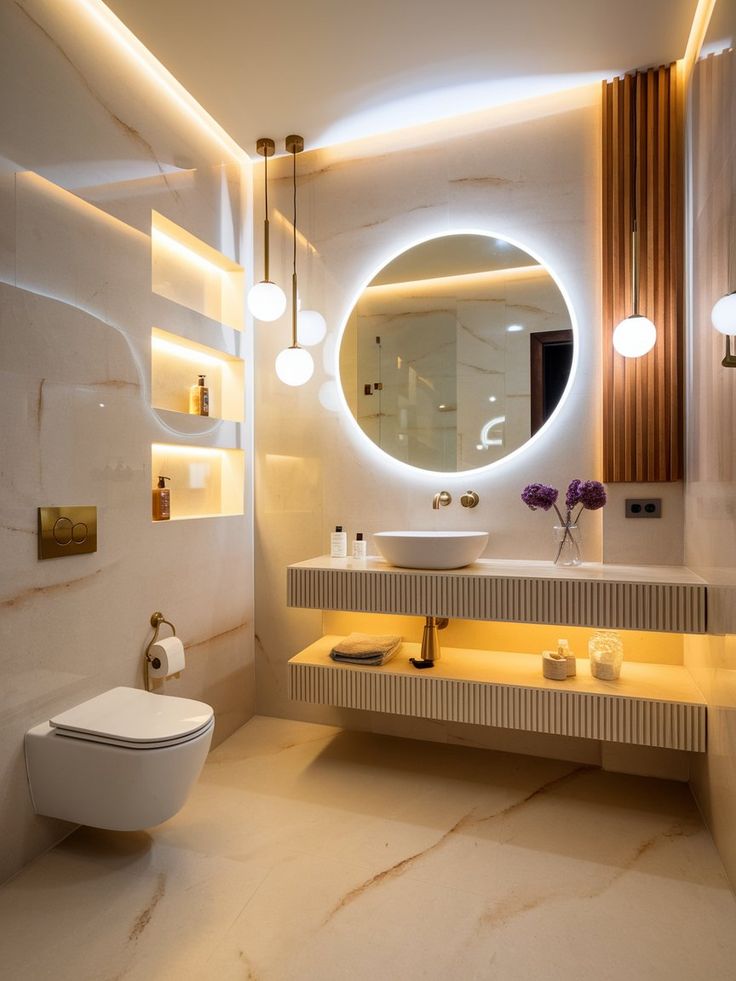 Modern Minimalist Bathroom