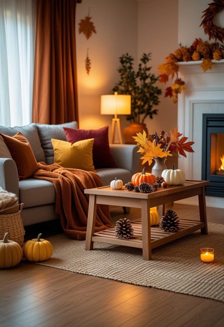Fall Living Room Decor