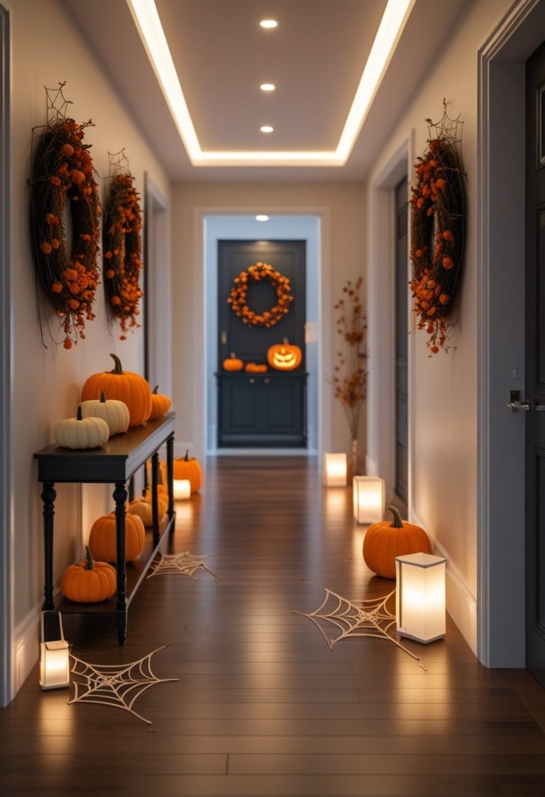 Halloween Hallway Decor