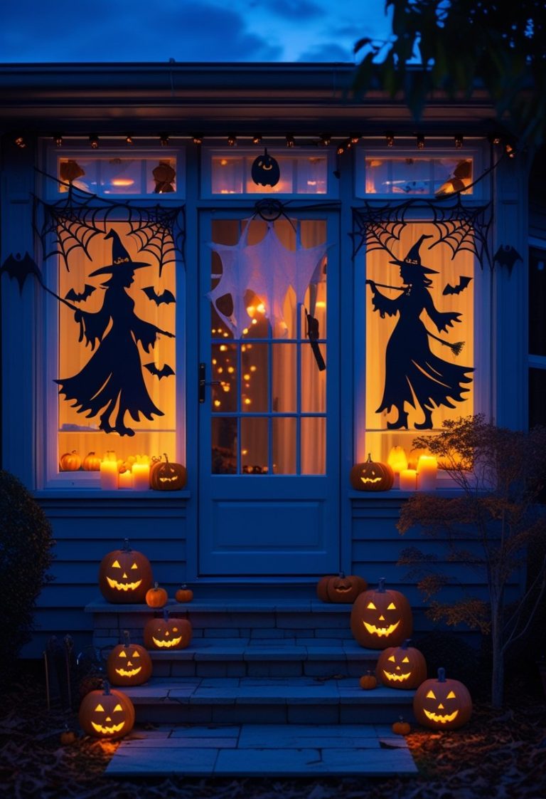 Halloween Window Décor