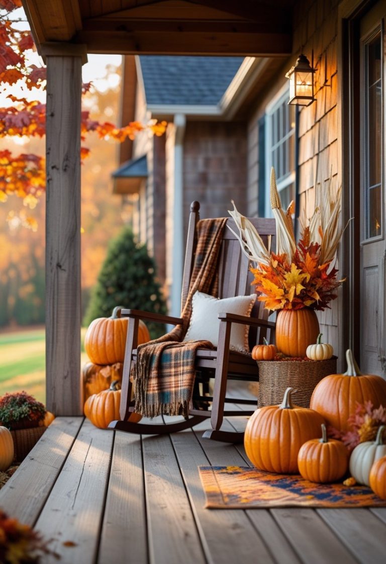 Cozy Fall Porch Ideas