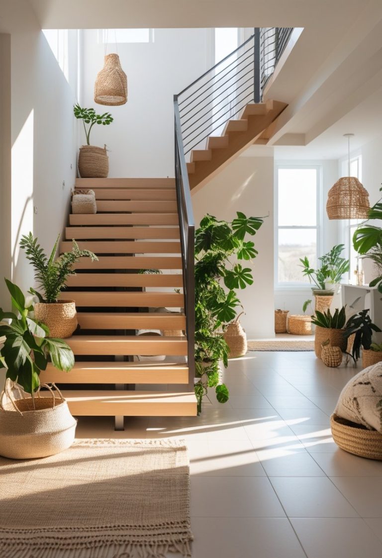 Modern Staircase Décor