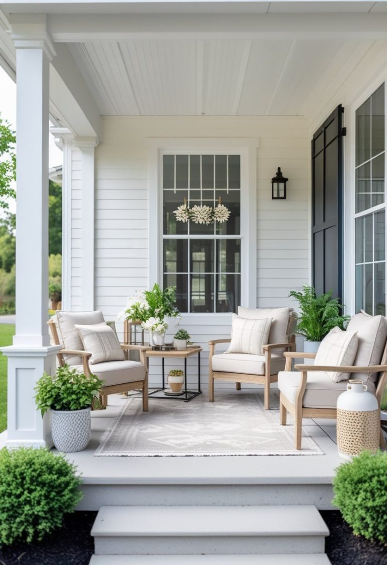 Modern Farmhouse Porch