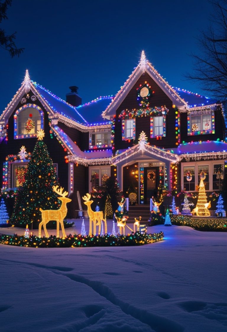 Magical Christmas Lights Display Ideas
