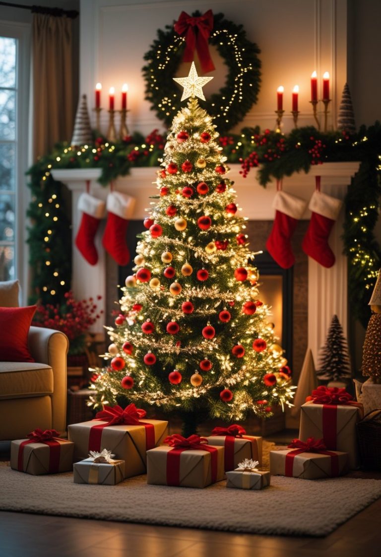 20 Small Living Decor Ideas for Christmas