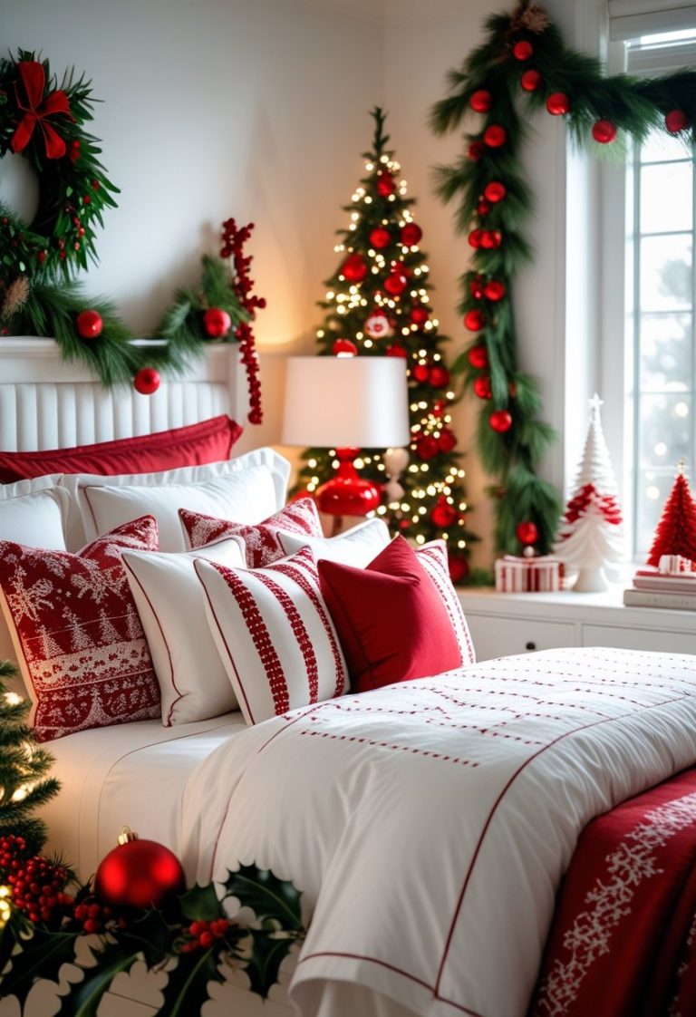 Christmas Bedroom Décor