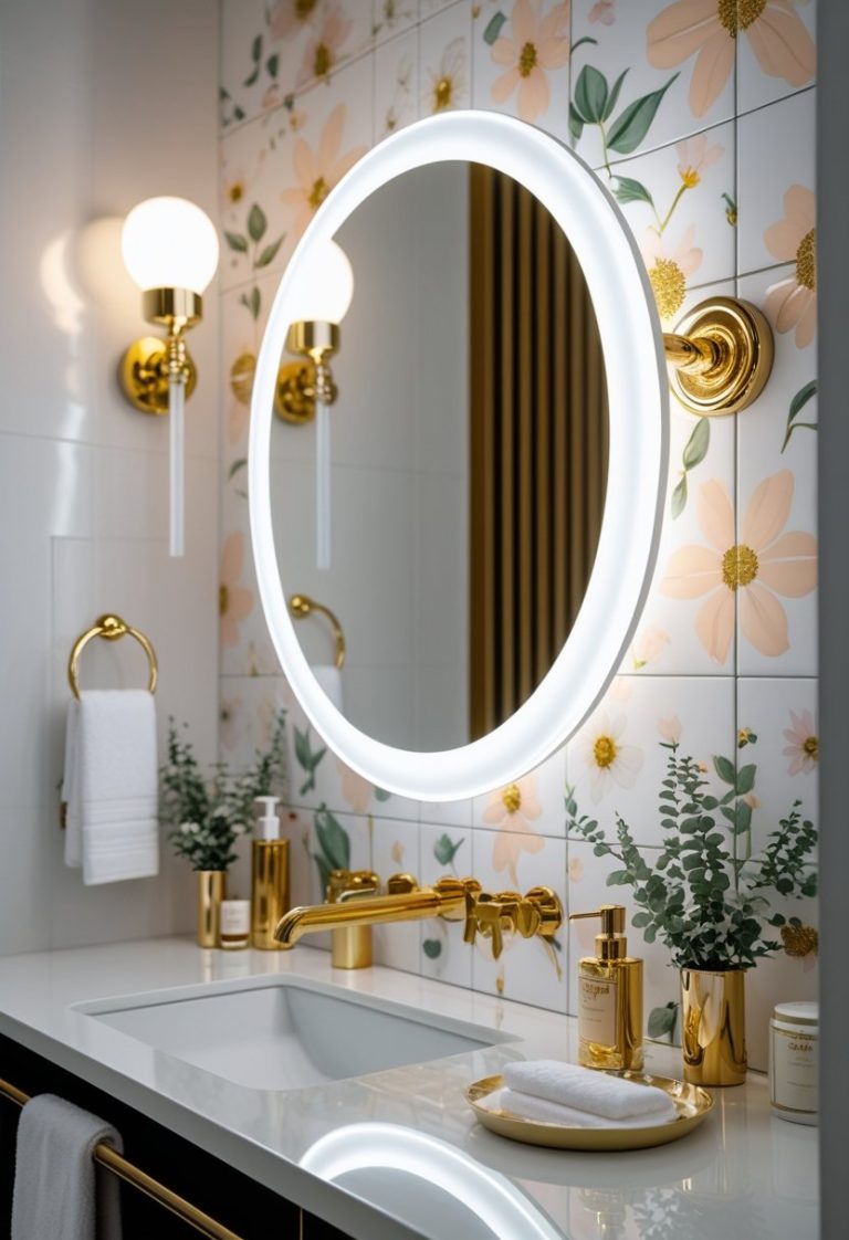 Modern Floral Bathroom Vanity Ideas for a Luxury Look 2026