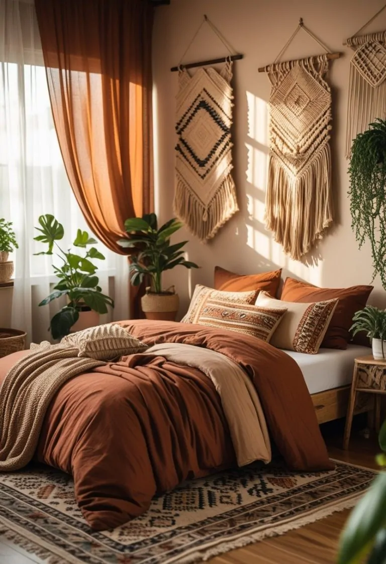 Fall Boho Bedroom